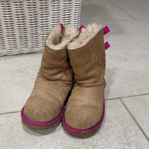 UGG Cream Plush Lined Boots